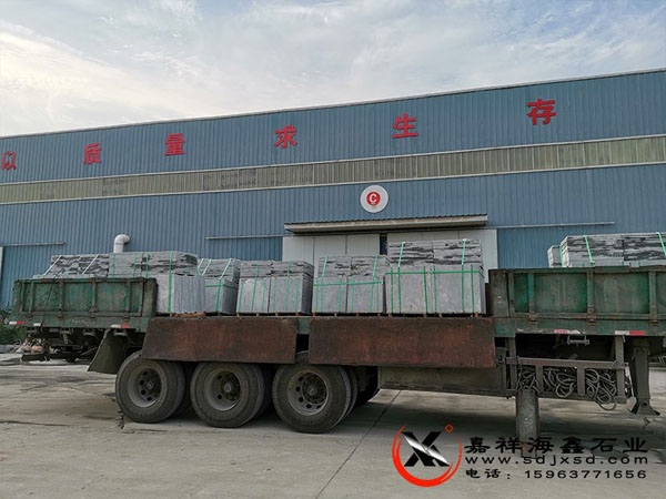 青石機(jī)切面